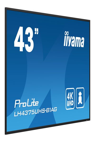 Écran LCD 4K Iiyama ProLite LH4375UHS-B1AG 43"