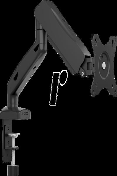 ICY BOX Monitorarm 1fach bis32''Tisch VESA kompatibel ergonomisch grau - 61073