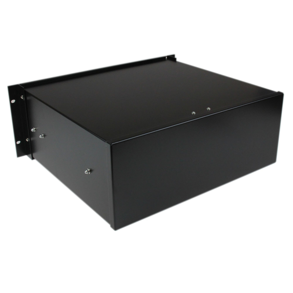 StarTech 4U Black Steel Storage Drawer for 19in Racks - 4UDRAWER