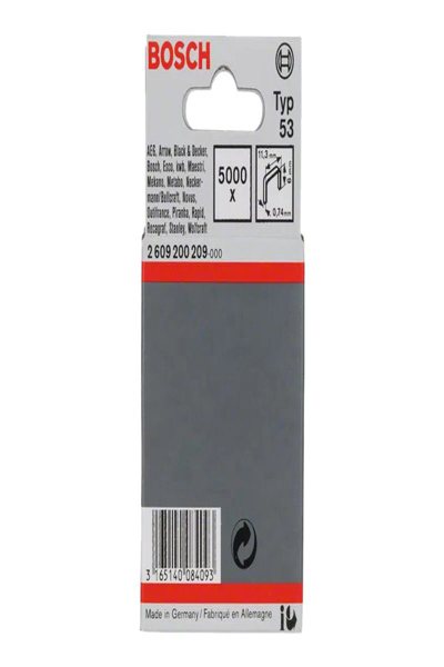 Bosch Feindrahtklammer Typ 53 260920020911.4x0.74x6mm 5000er-Pack