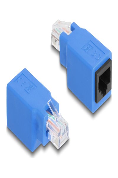 Delock Nätverksadapter - RJ-45 (hane) till RJ-45 (hona) - 64803