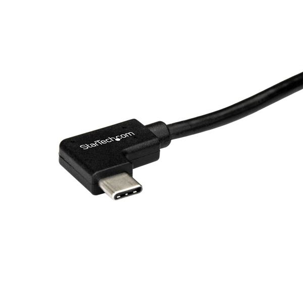StarTech Right-Angle USB-C Cable M/M 1m USB 2.0 - USB2CC1MR