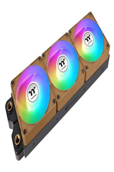 Thermaltake CT120 EX Ventilateur inversé Gravel Sand (lot de 3) ARGB Sync