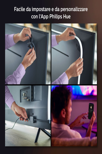Bande dégradée Philips Hue Play 65" - 929002422801