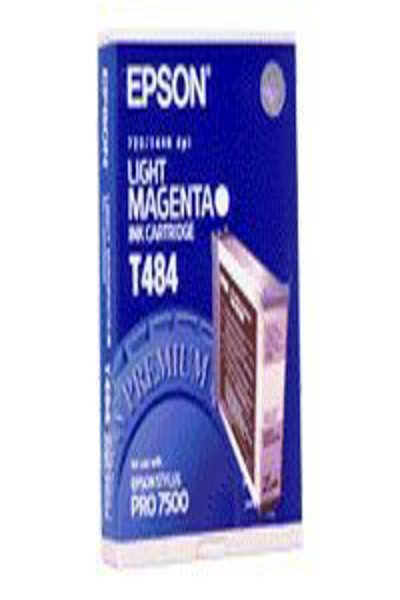 Cartouche d'encre Epson STYLUS PRO 9500, MAGENTA CLAIR, 220 ml, T478 - Originale