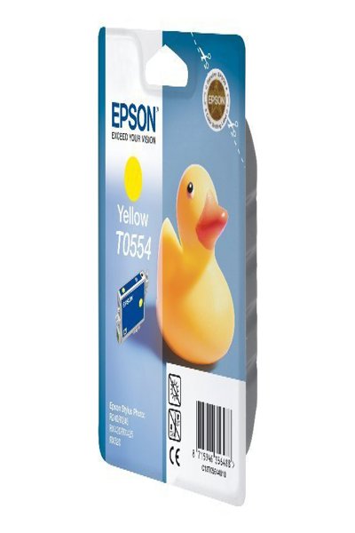 Epson Duck Singlepack Yellow T0554 - Jaune - Encre pigmentée - 8 ml - 1 pièce(s)