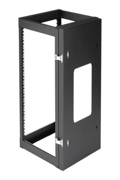StarTech.com 12U Hinged Open Frame Wall Mount Server Rack - RK1219WALLOH