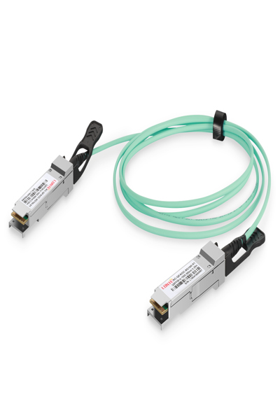 DIGITUS 100Gbps QSFP28 Active Optical Cable 3 m - 3 m - OM3/OM4 - QSFP28 - QSFP28 - DN-81623