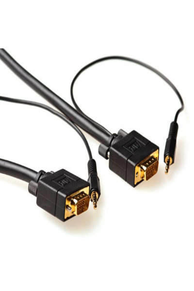 Câble VGA ACT HD-15 mâle vers HD-15 mâle