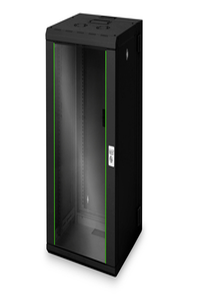 DIGITUS Wall Mounting Cabinet Unique Series - double sectioned, pivoted