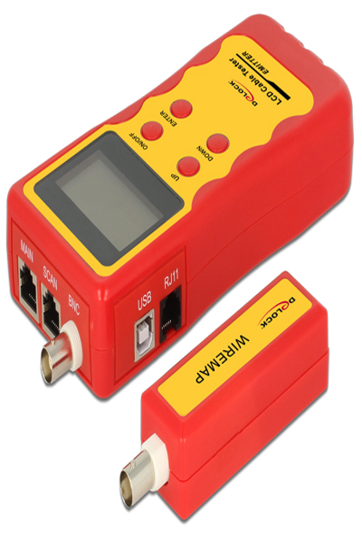 Delock LCD Cable Tester - Network tester - 86108
