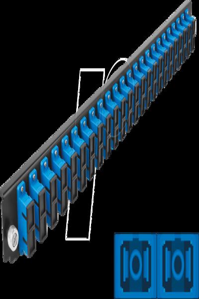 Delock Fiberoptisk skarvboxpanel - 43363