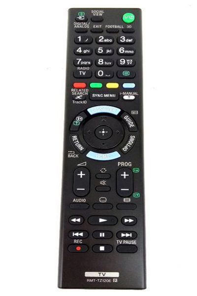 Sony RMT-TZ120E TV Remote Commander Black - RMT-TZ120E