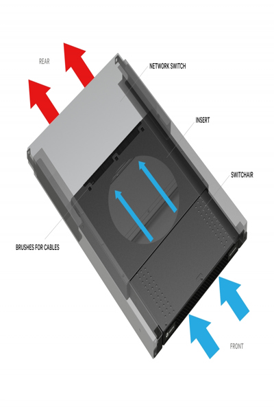 Vertiv SA1-01002XLNB - 323.8 mm - 533.4 mm - 11.3 kg - SA1-01002XLNB