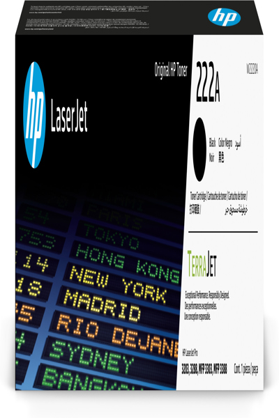 HP 222A Black LaserJet Toner Cartridge: Original