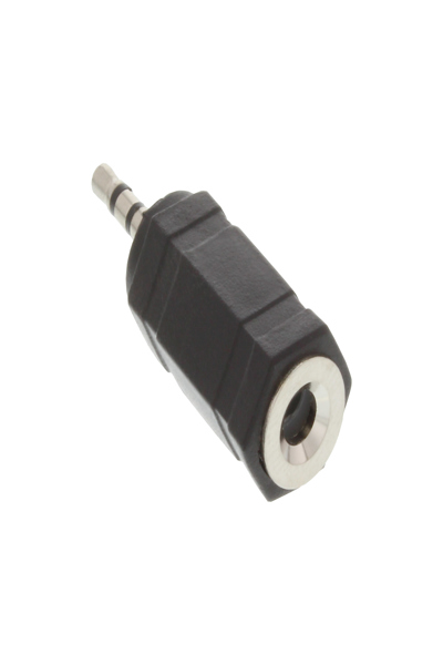 Adaptateur audio en ligne stéréo 2,5 mm mâle / 3,5 mm femelle