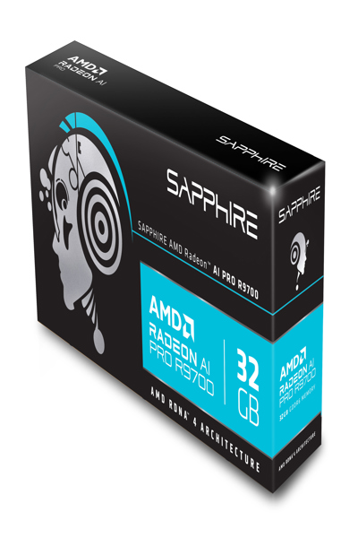 Sapphire Radeon Ai Pro R9700 Gddr6.4xDP PCIe5.0 RETAIL - Graphics card - PCI