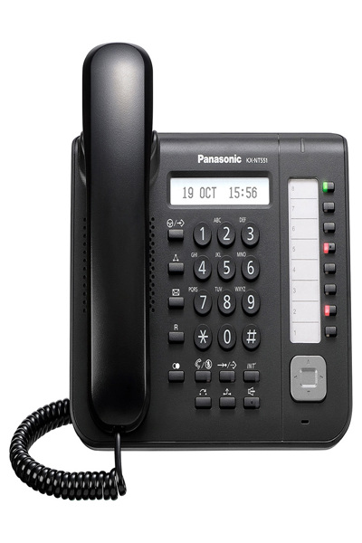 Panasonic KX-NT551 - VoIP phone - KX-NT551NE-B