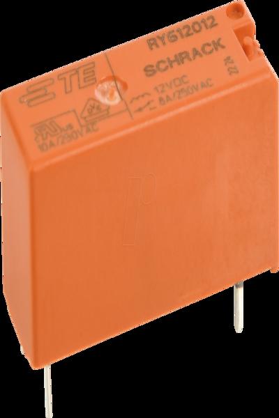 CommScope RY612012 - SCHRACK RYII strömrelä, 12 V DC, 8 A - 2-1393225-6