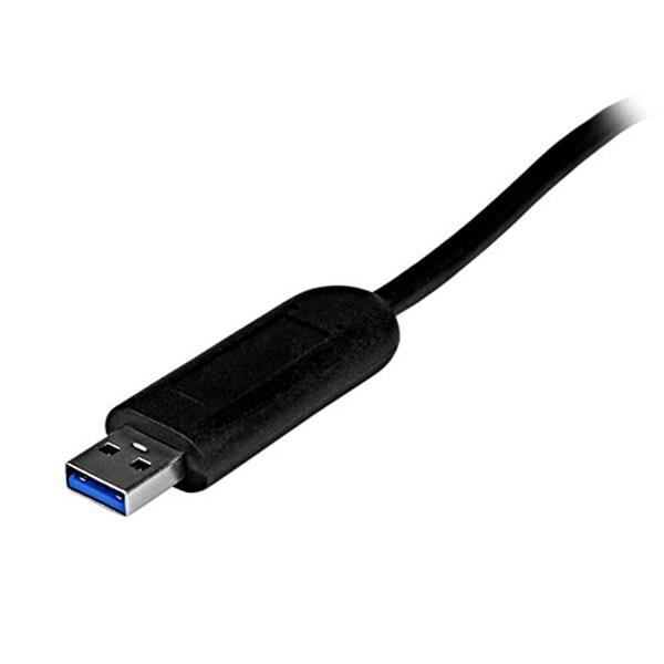 4-Port USB 3.0 Hub Built-in Cable ST4300PBU3 - ST4300PBU3