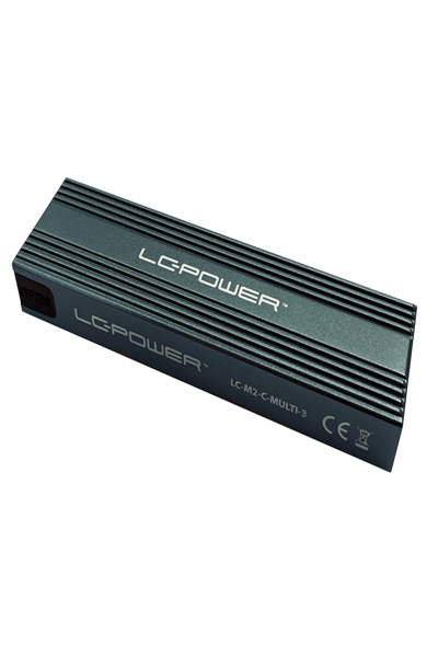 LC-M2-C-Multi-3: M.2 NVMe & SATA SSD Enclosure - LC-M2-MULTI-3