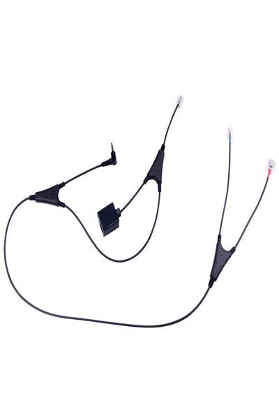 Jabra LINK 14201-37 - Adaptateur de décroché électronique pour micro-casque sans fil et téléphone numérique