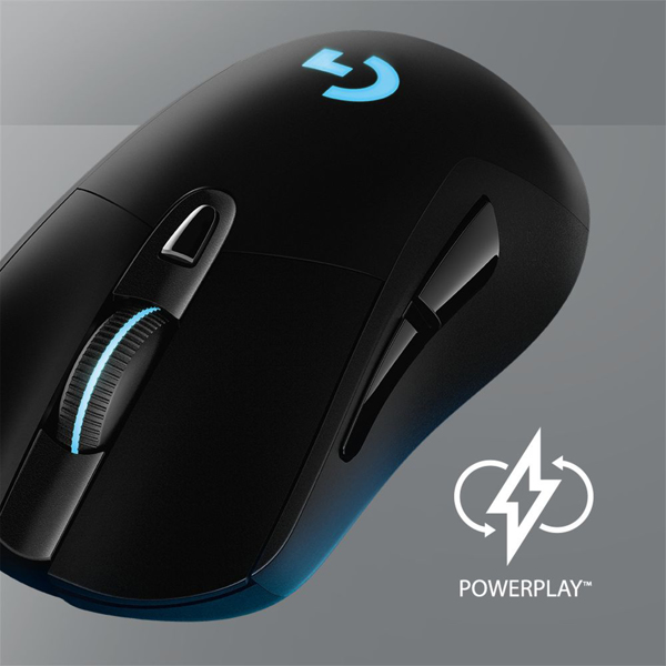 Logitech wireless Gaming Mouse G703 LIGHTSPEED with HERO 16K Sensor - 910-005641