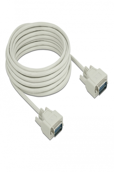 Delock seriell kabel - 15-stifts D-Sub (DB-15) (hane) till 15-stifts D-Sub (DB-15) (hane) - 85979