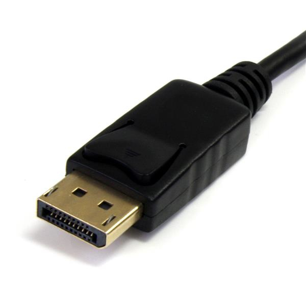 StarTech Mini DisplayPort 1.2 to DisplayPort adapter cable - mDP to DP 4k x 2k cable - M/M - DisplayPort cable - Mini DisplayPort (M) - DisplayPort (M) - 1.0m - locked - black (MDP2DPMM1M) - MDP2DPMM1M