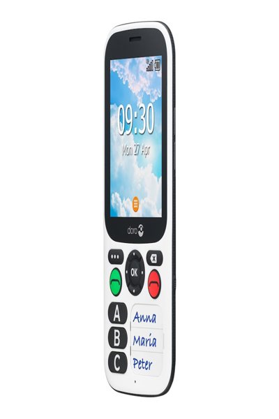 Doro 780X IUP - schwarz weiÃŸ - Smartphone - Android - 380476