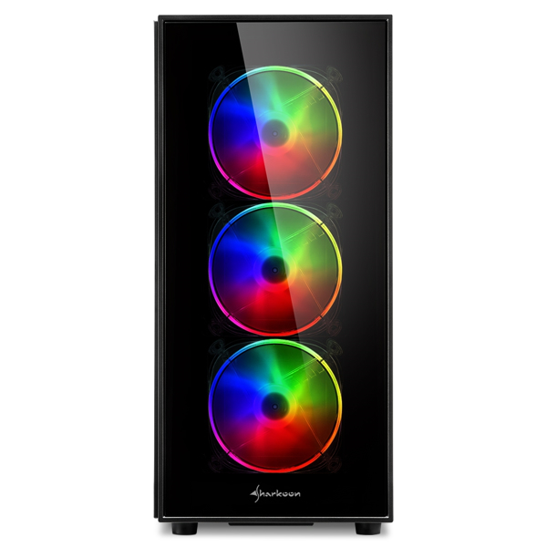 Sharkoon TG5 PRO RGB ATX Tower - 4044951029105
