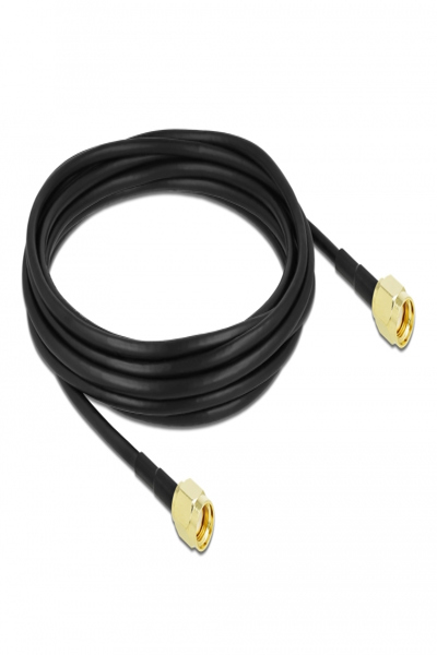 Delock Antennkabel - RP-SMA-hane till RP-SMA-hane - 90474