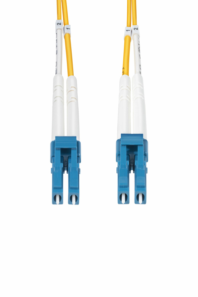 StarTech.com 20m LC to LC OS2 Single Mode Fiber Cable 10G - SMDOS2LCLC20M
