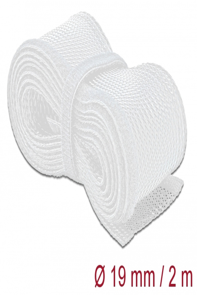 Delock Braided Sleeving with Hook-and-Loop Fastener - 20702