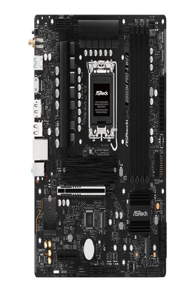 ASRock B860M Pro-A WiFi - Moderkort - 90-MXBRS-A0UAYZ