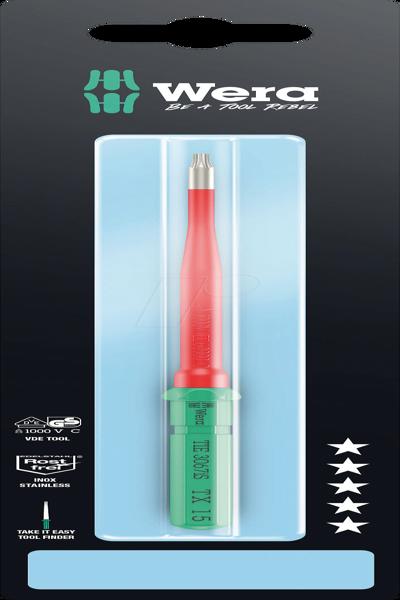 Lame interchangeable Wera Kraftform Kompakt VDE 3067 iS TX 15x157mm TIE SB 15