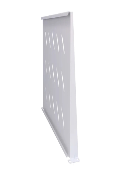 Étagère rack 19" Extralink 1U 250 mm grise pour armoires murales