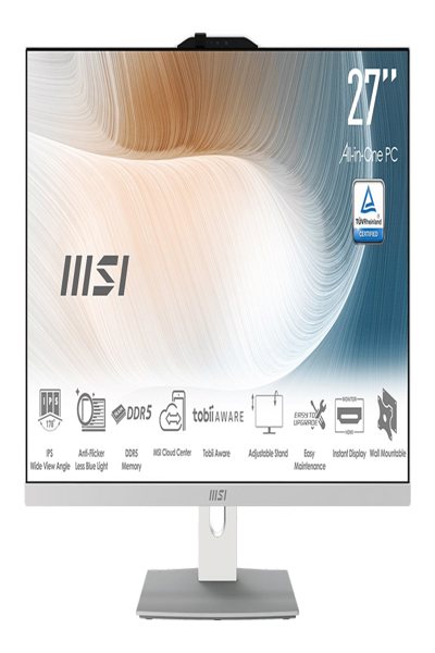 MSI Modern Am272P 1M-1290De AiO 27" FHD Core i5 120U - All-In-One - Core i5 Mobile - 00AF8232-1290
