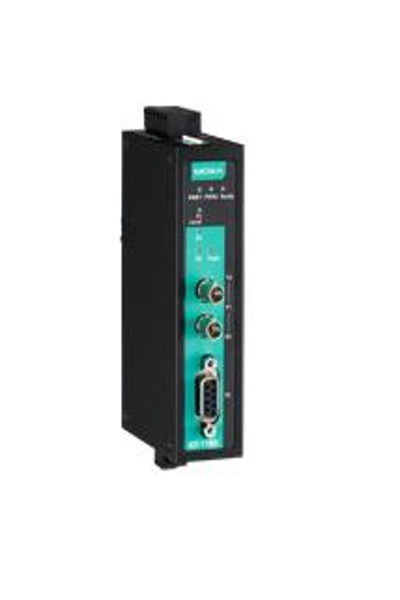 Moxa ICF-1180I-M-ST-T - ST - Wired - 1310 nm - Black - Green - Metal - UL 508