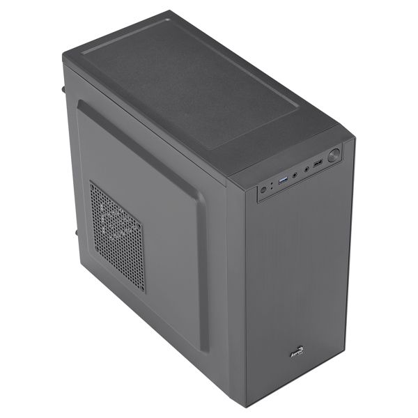 AeroCool CS-108 S-BK-v1 ATX chassis, black, simple design - ACCS-PC16014.11