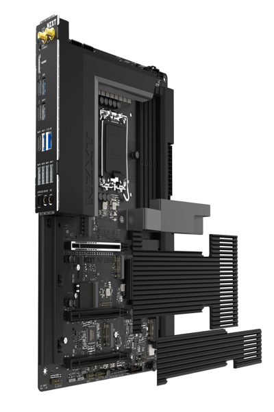 NZXT N7 Z890 - Motherboard - ATX - LGA1851 Socket - Z890 Chipset - USB-C 3.2 Gen 2x2 - USB 3.2 Gen 2 - USB 3.2 Gen 1 - USB4 - 2.5 Gigabit LAN - Onboard Graphics (CPU required) - ATX Mainboard - Socket 1851 - N7-Z89XT-B1