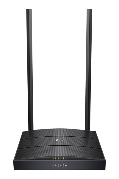 TP-LINK AC1200 Wireless MU-MIMO VDSL/ADSL Modem Router - Wi-Fi 5 (802.11ac) - Dual-band (2.4 GHz / 5 GHz) - Ethernet LAN - ADSL - Black - Tabletop router - ARCHER VR400 V3
