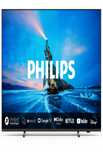 Philips 55PML8709 TV 55" 4K Ultra HD Smart Wi-Fi Grey - Flat Screen - 139.7 cm - 55PML8709