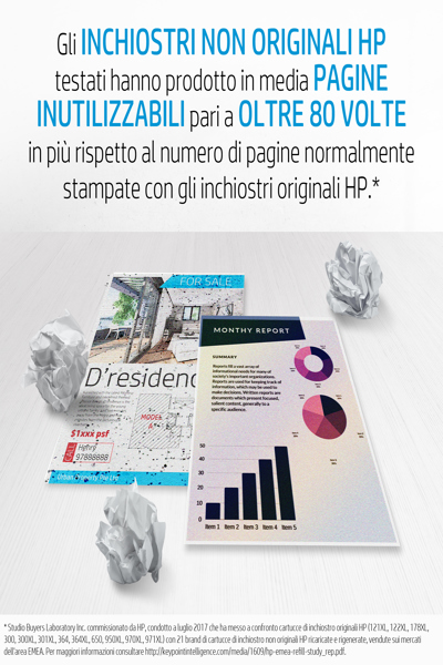 HP DeskJet 301XL Ink Cartridge: Black, 8ml Original - D8J45AE