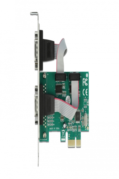 Delock PCI Express-kort till 2 x seriell RS-232 - 90007