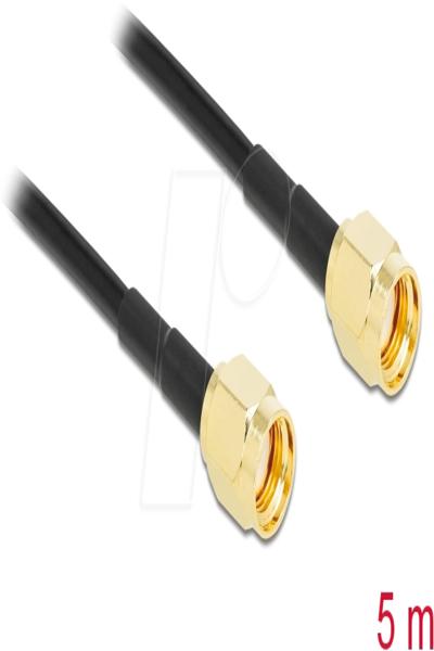 Delock Antennkabel - RP-SMA-hane till RP-SMA-hane - 90474