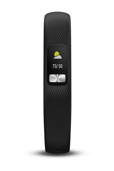 Bracelet de suivi d'activité Garmin Vivofit 4, noir