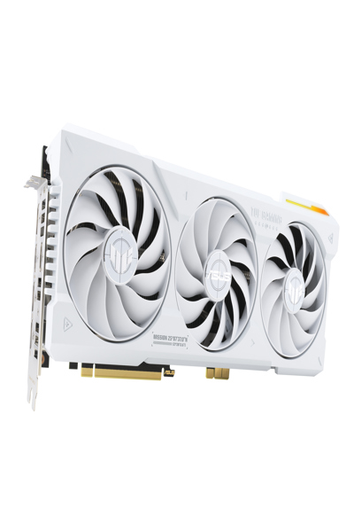 ASUS TUF-RTX4070TIS-O16G-BTF-White 16GB Grafikkort - 90YV0KI0-M0NA00