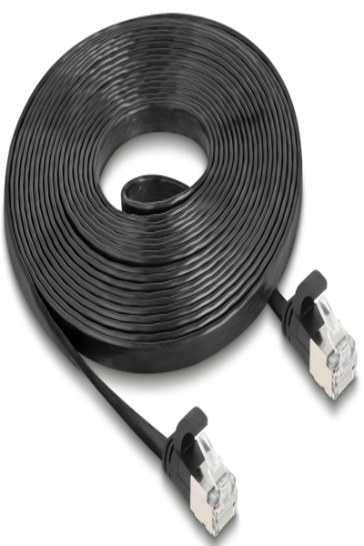 Delock Patchkabel gewinkelt RJ45 S/FTP Cat6 - Cable - Network - 81167