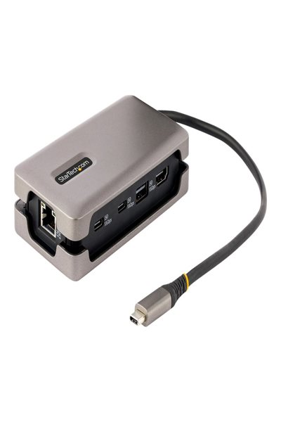StarTech.com USB-C Multiport Adapter 4K 60Hz 100W PD - DKT31CH2CPD3